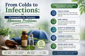 From Colds to Infections: Homeopathy for Common Monsoon Problems