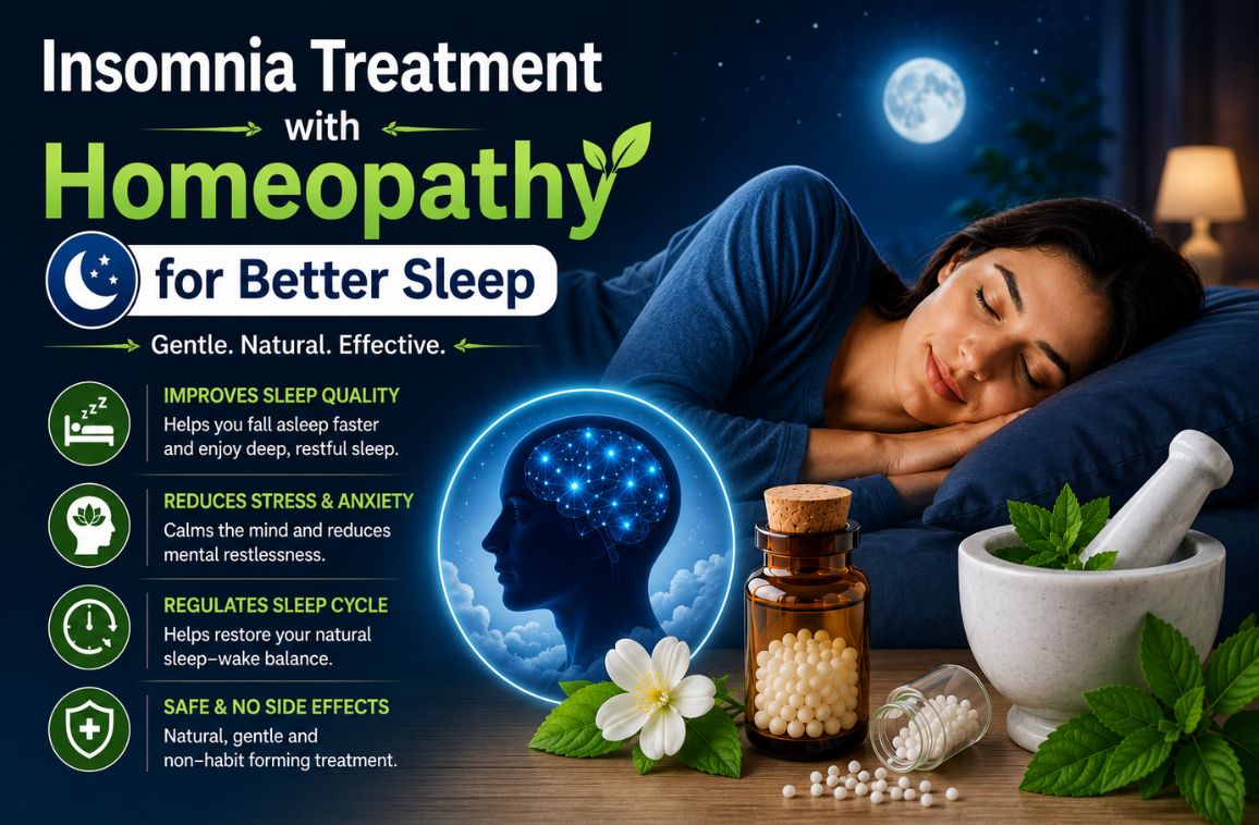 Insomnia Treatment with Homeopathy for Better Sleep