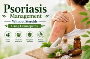 Psoriasis Management Without Steroids Using Homeopathy