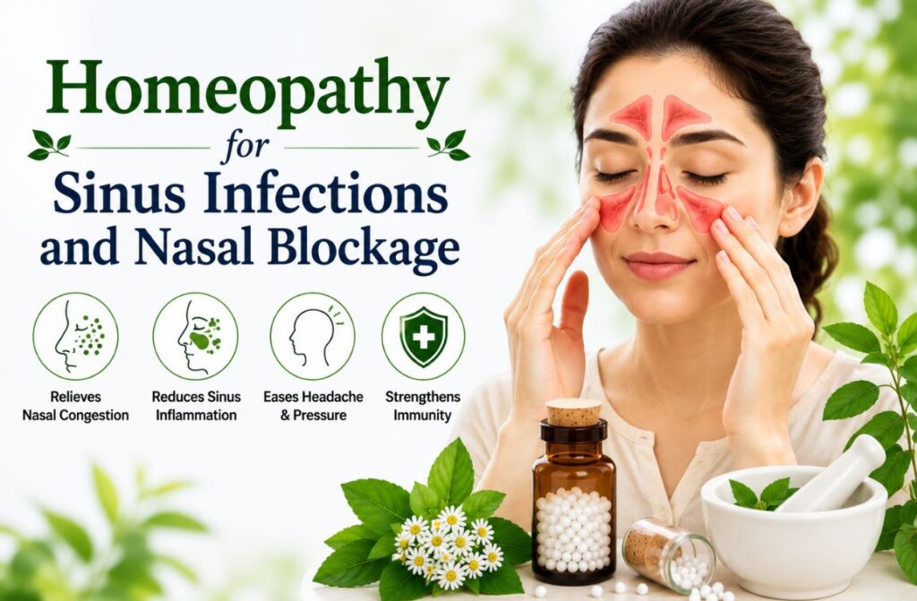 Homeopathy for Sinus Infections and Nasal Blockage