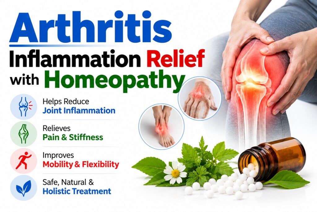 Arthritis Inflammation Relief with Homeopathy