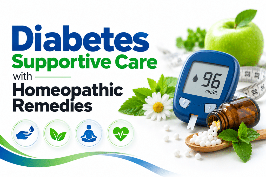 Diabetes Supportive Care with Homeopathic Remedies